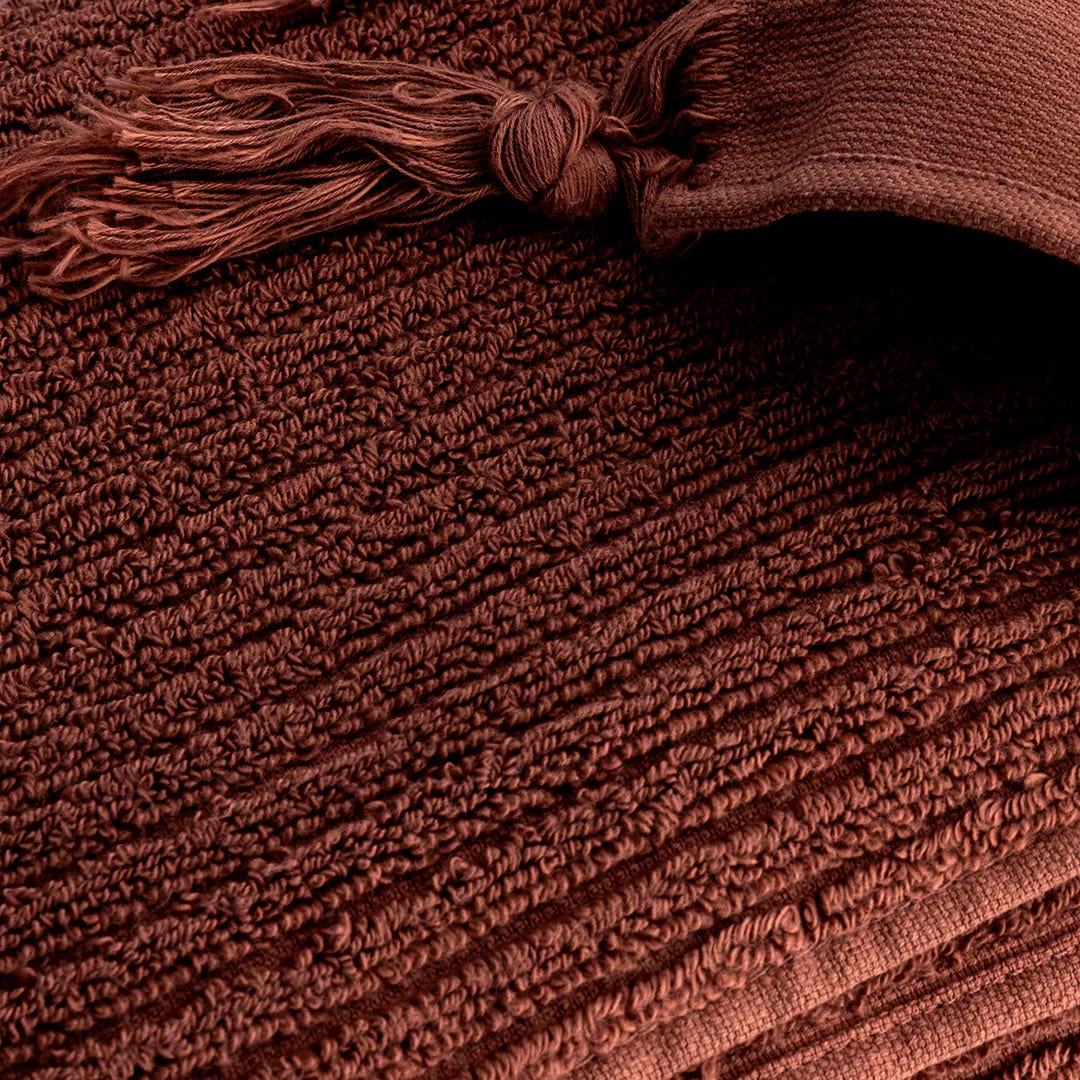 Laylani Bath Towel Terracotta - 70x140cm