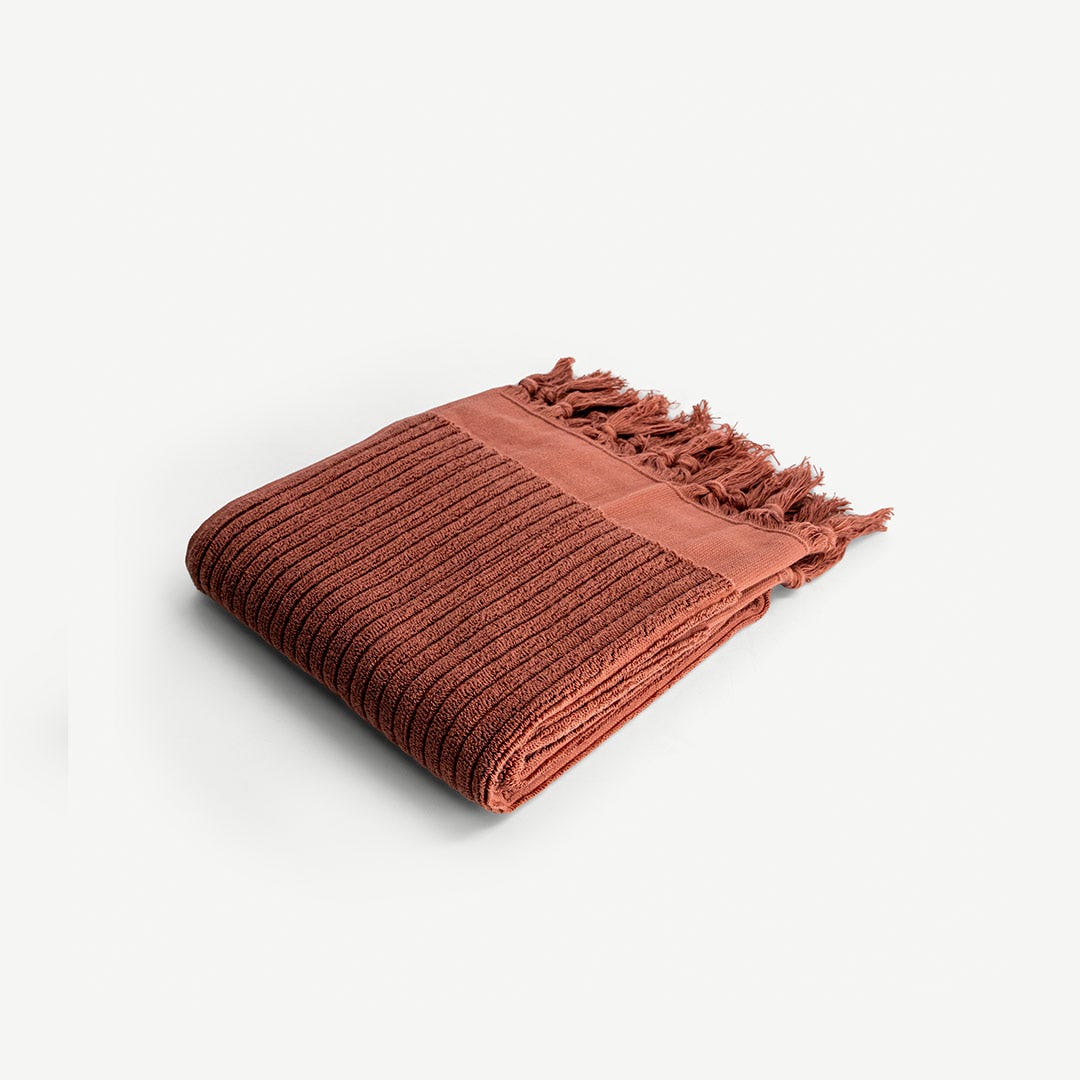 Laylani Hand Towel Terracotta - 50x90cm