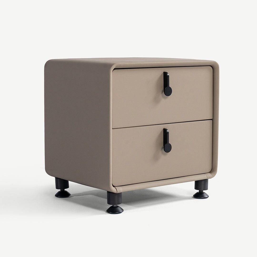 ليراس طاولة جانبية - رمادي