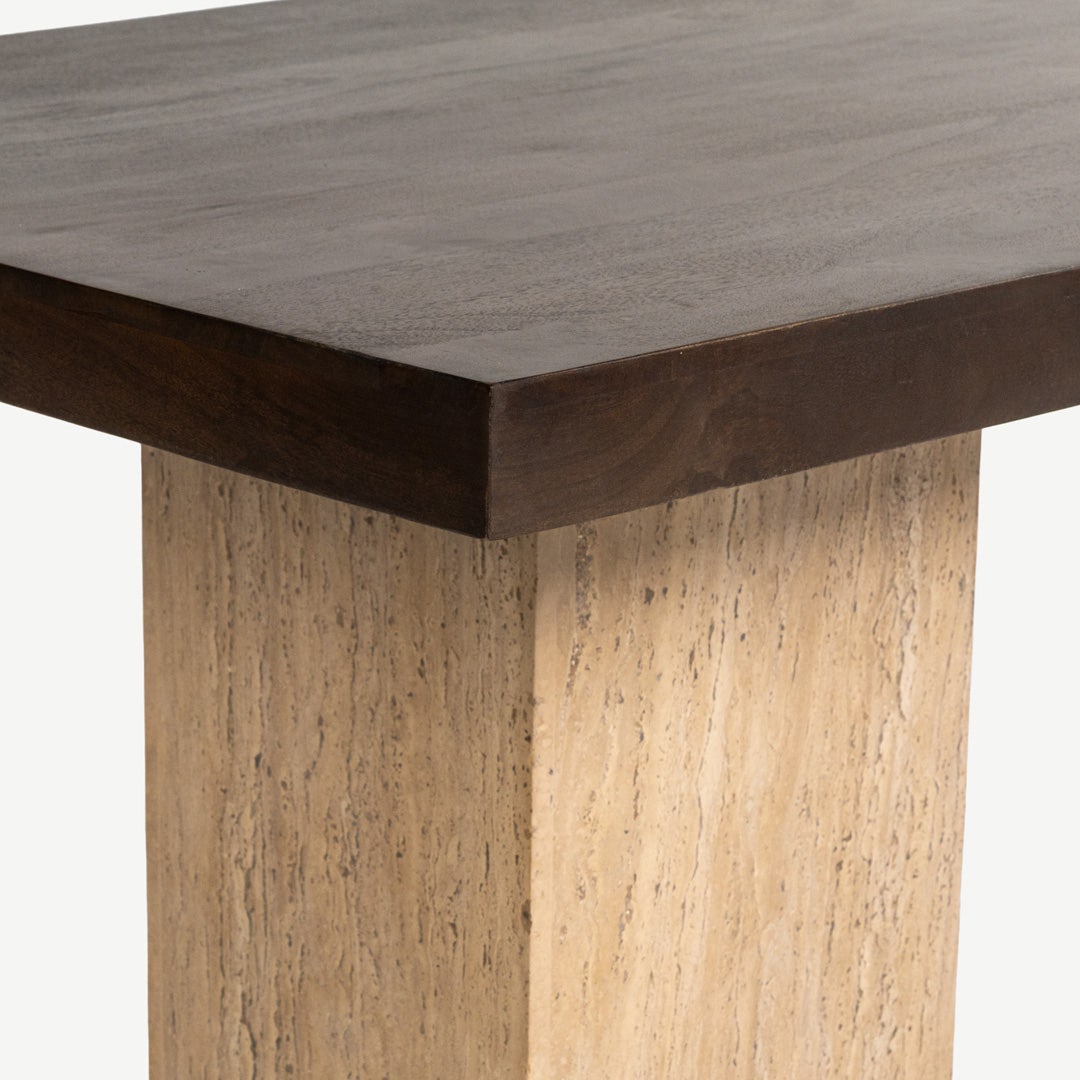 Lelies 8 Seater Dining Table Brown