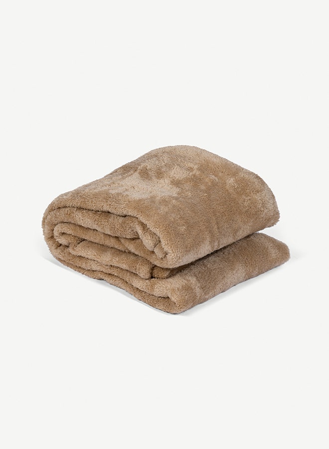 بطانية لينالي 150×200 سم - بيج فاتح