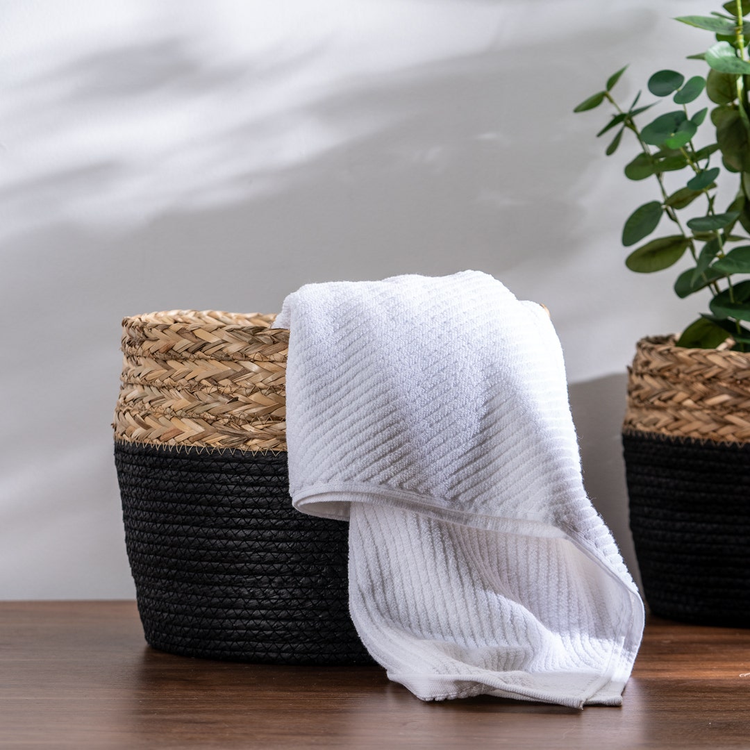 Lenors Storage Basket Black 29x26cm