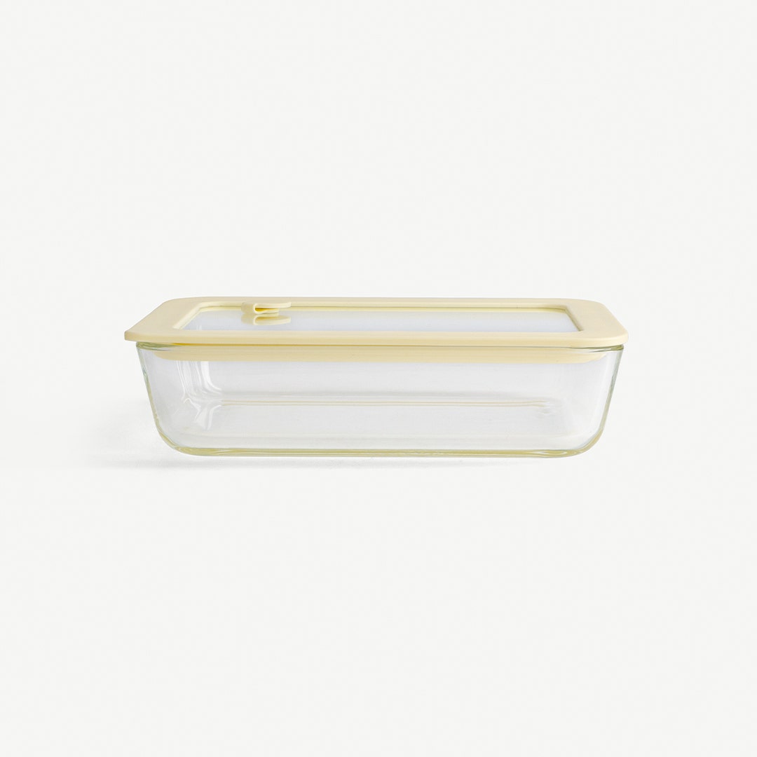 Leroya Glass Container W/Lid -700ml