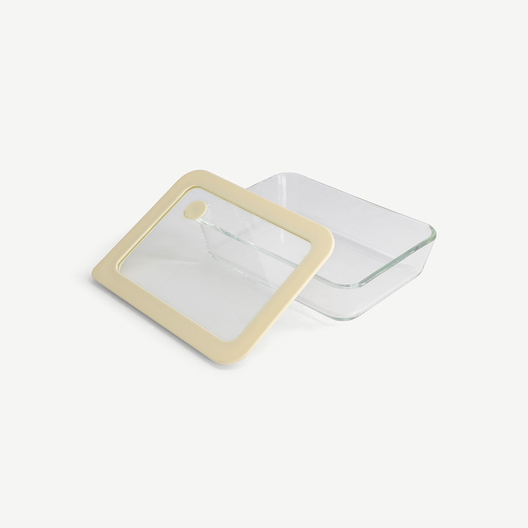 Leroya Glass Container W/Lid -700ml