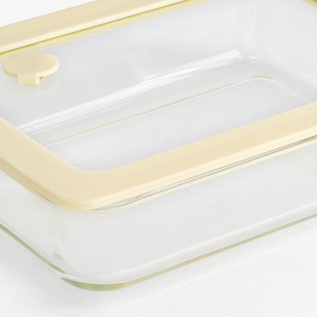 Leroya Glass Container W/Lid -700ml