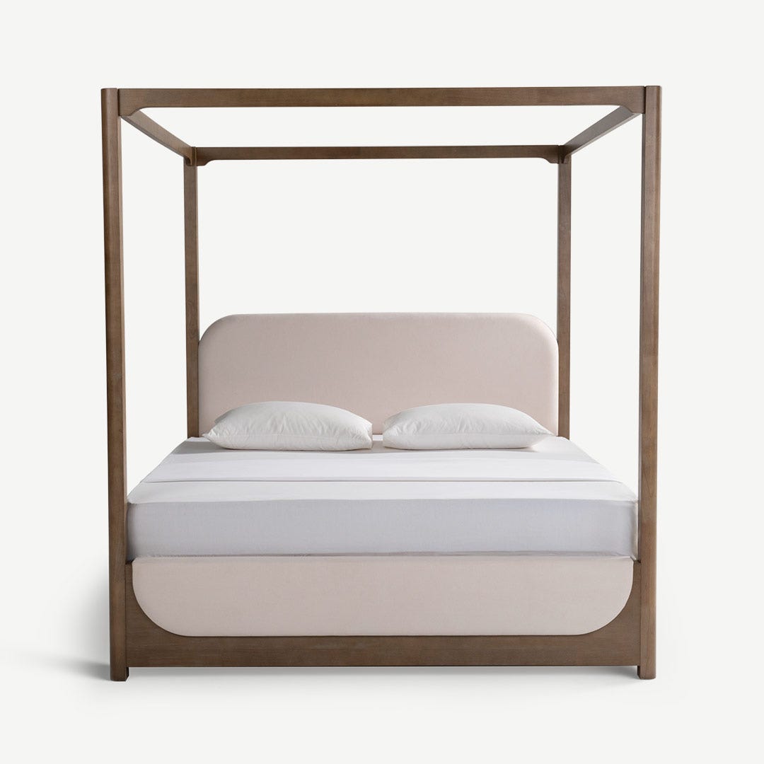 ليريا سرير كينج 180×200 سم - طبيعي