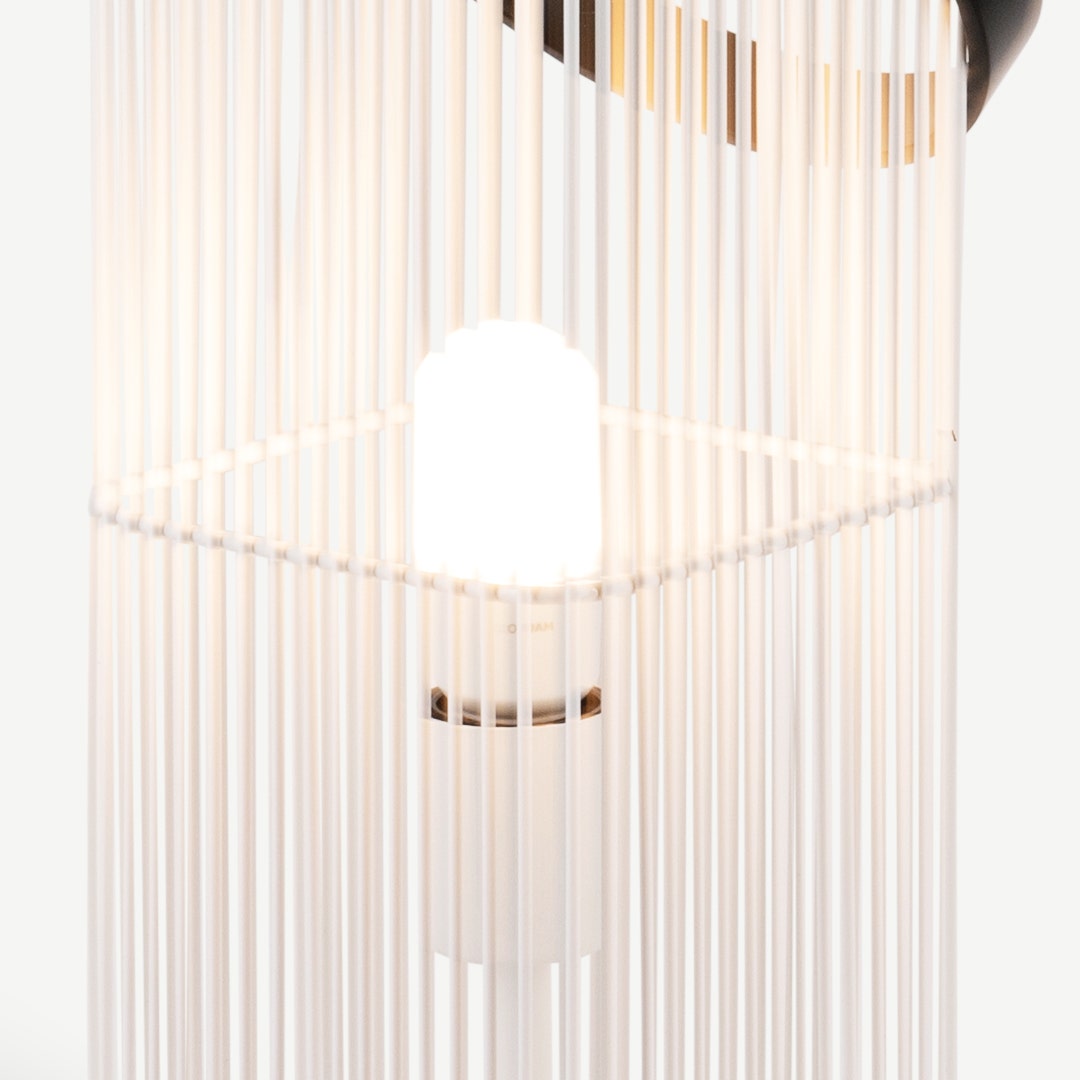 Licindar Table Lamp White