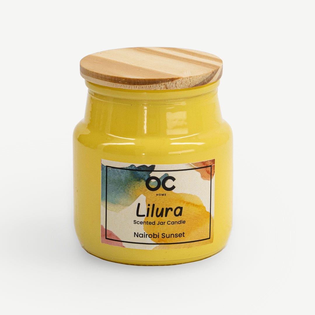 Lilura Jar Candle-Nairobi Sunset