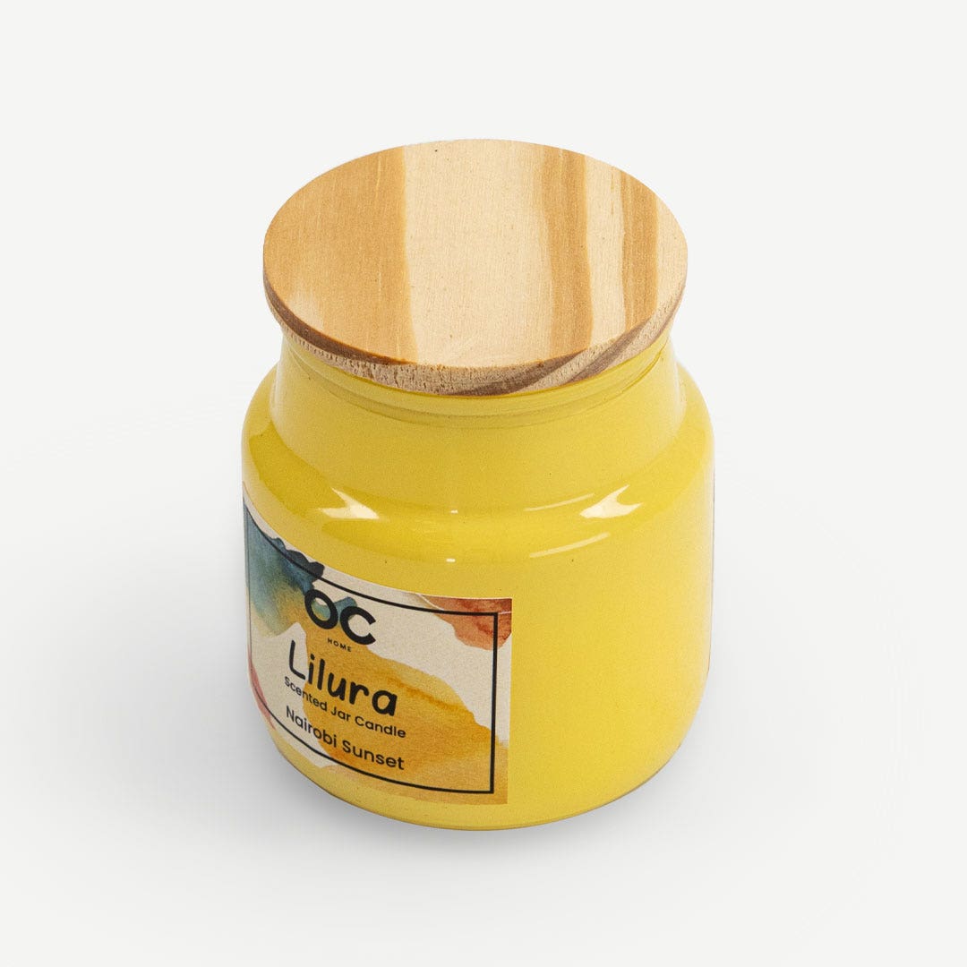 Lilura Jar Candle-Nairobi Sunset