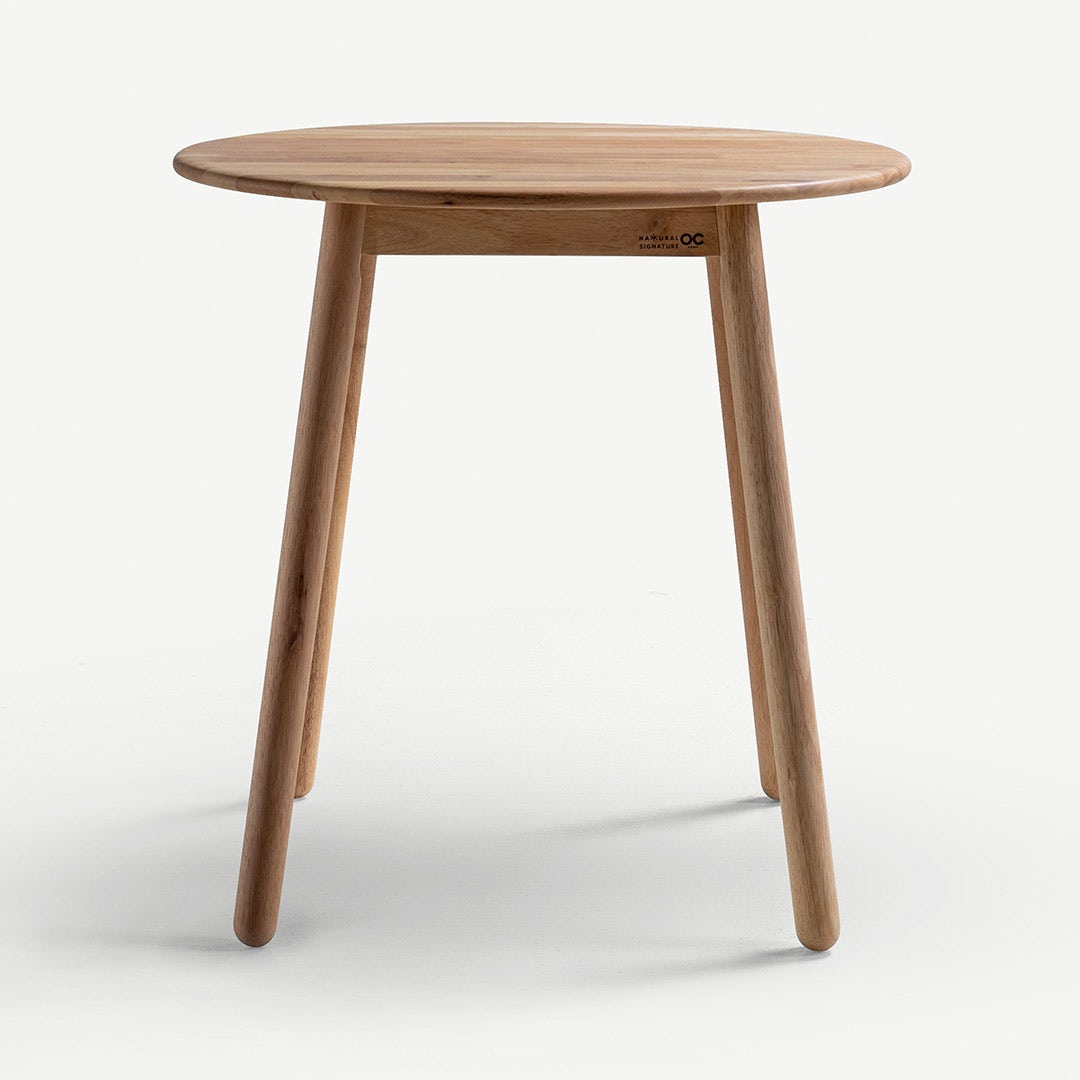 Linove 2 Seater Dining Table Natural