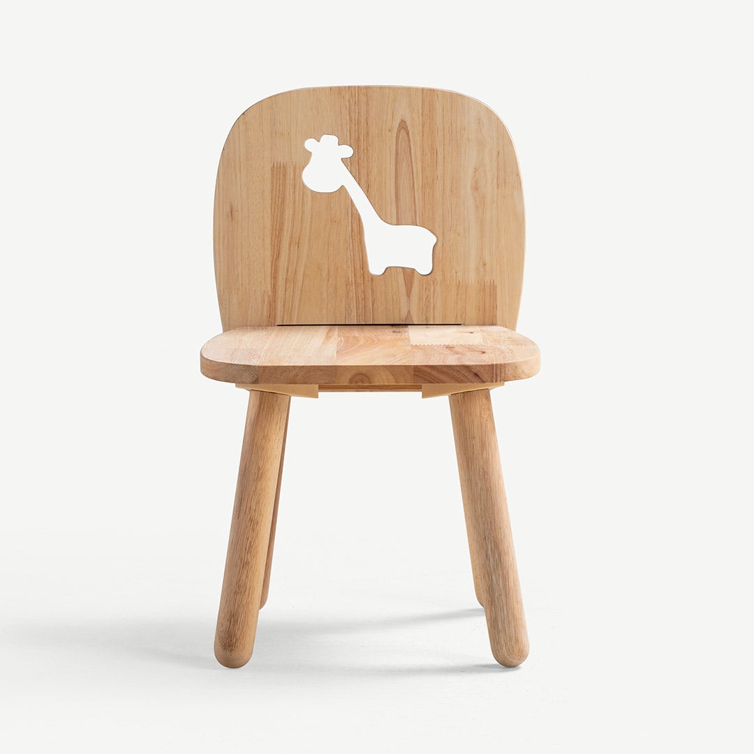 Linove Giraffe Kids chair Natural