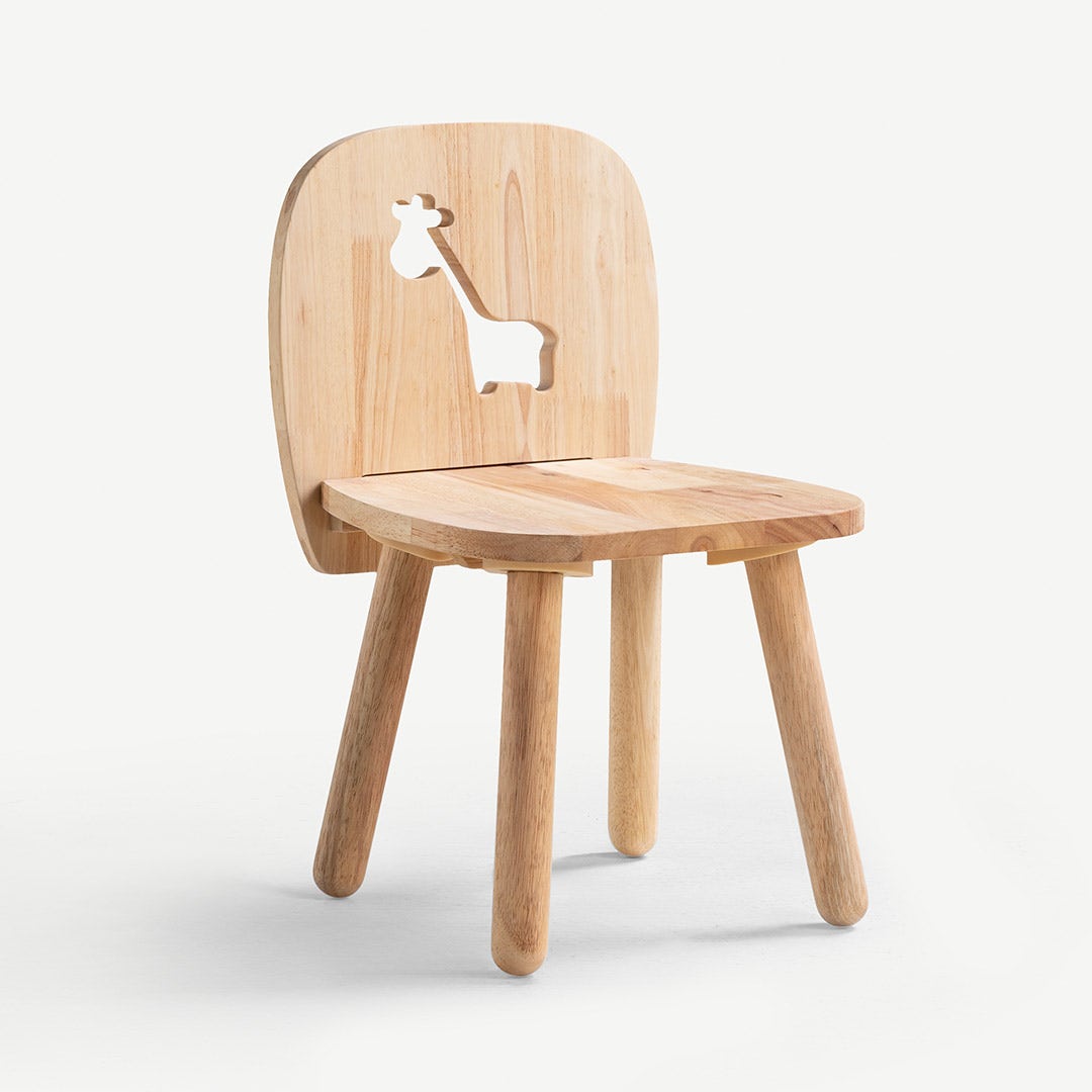 Linove Giraffe Kids chair Natural