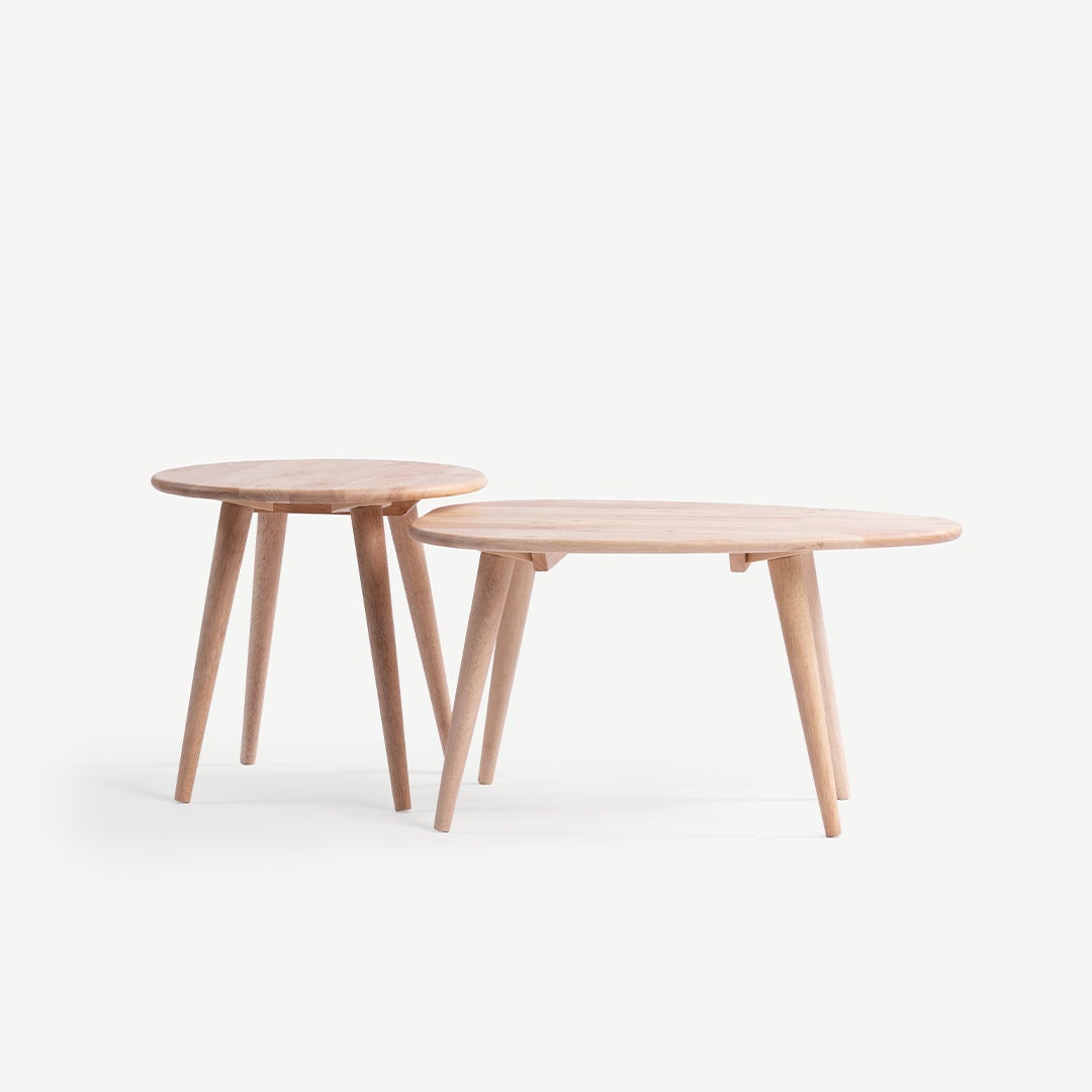 لينوف طاولة وسط متداخلة - طبيعي