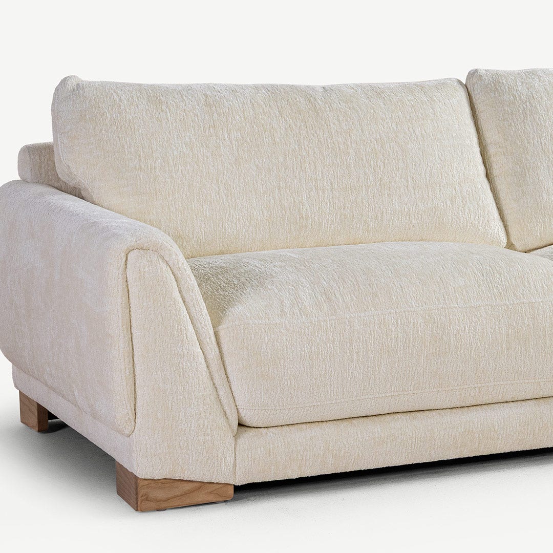 ليفيانا كنبة 3 مقاعد - عاجي