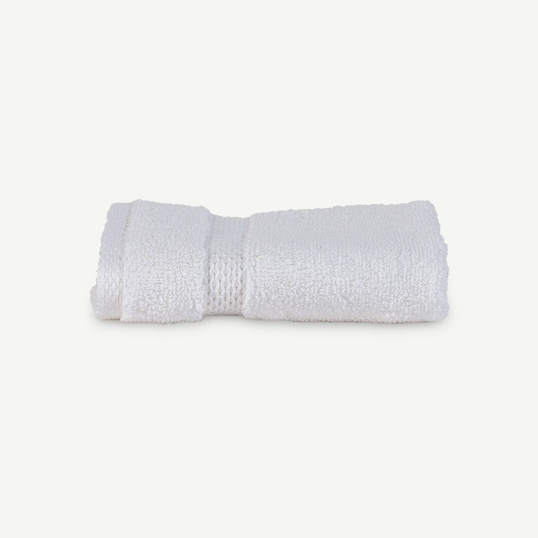 Liyah Face Towel White -33x33cm