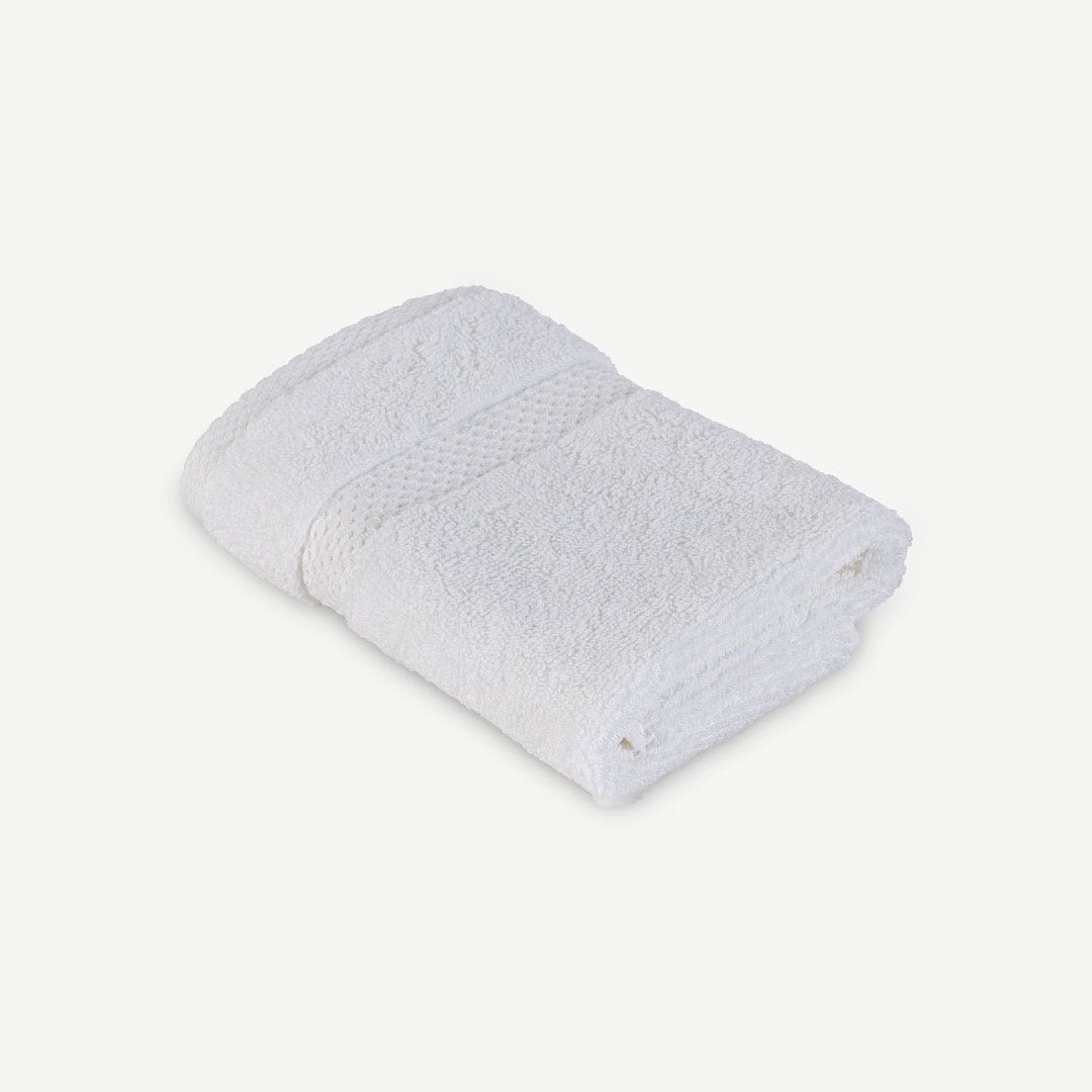 Liyah Face Towel White -33x33cm