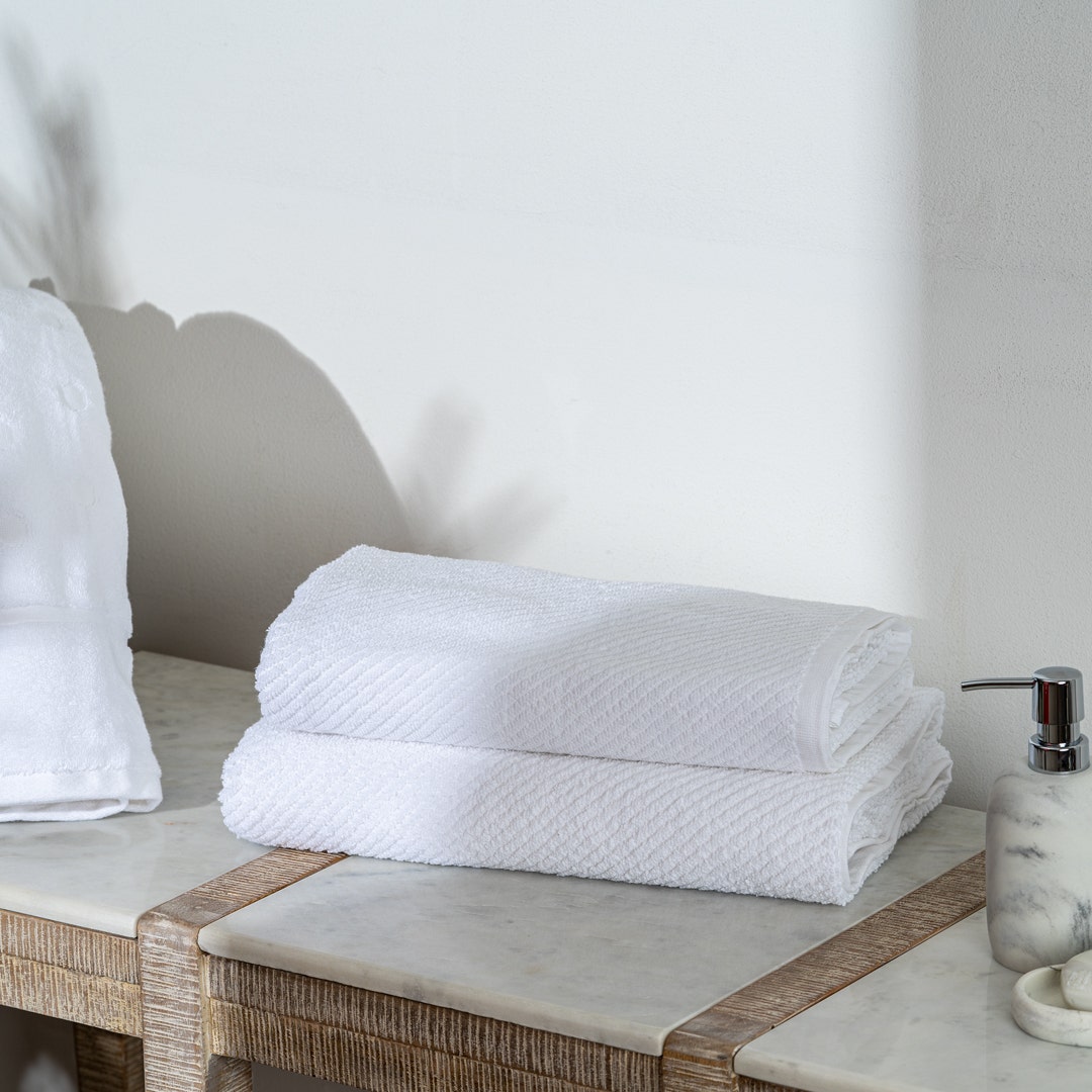 Lois Bath Towel White 70x140cm