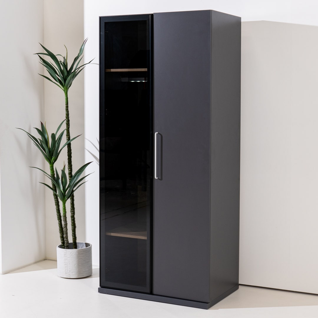 خزانة ملابس لورانس ببابين - الرمادي