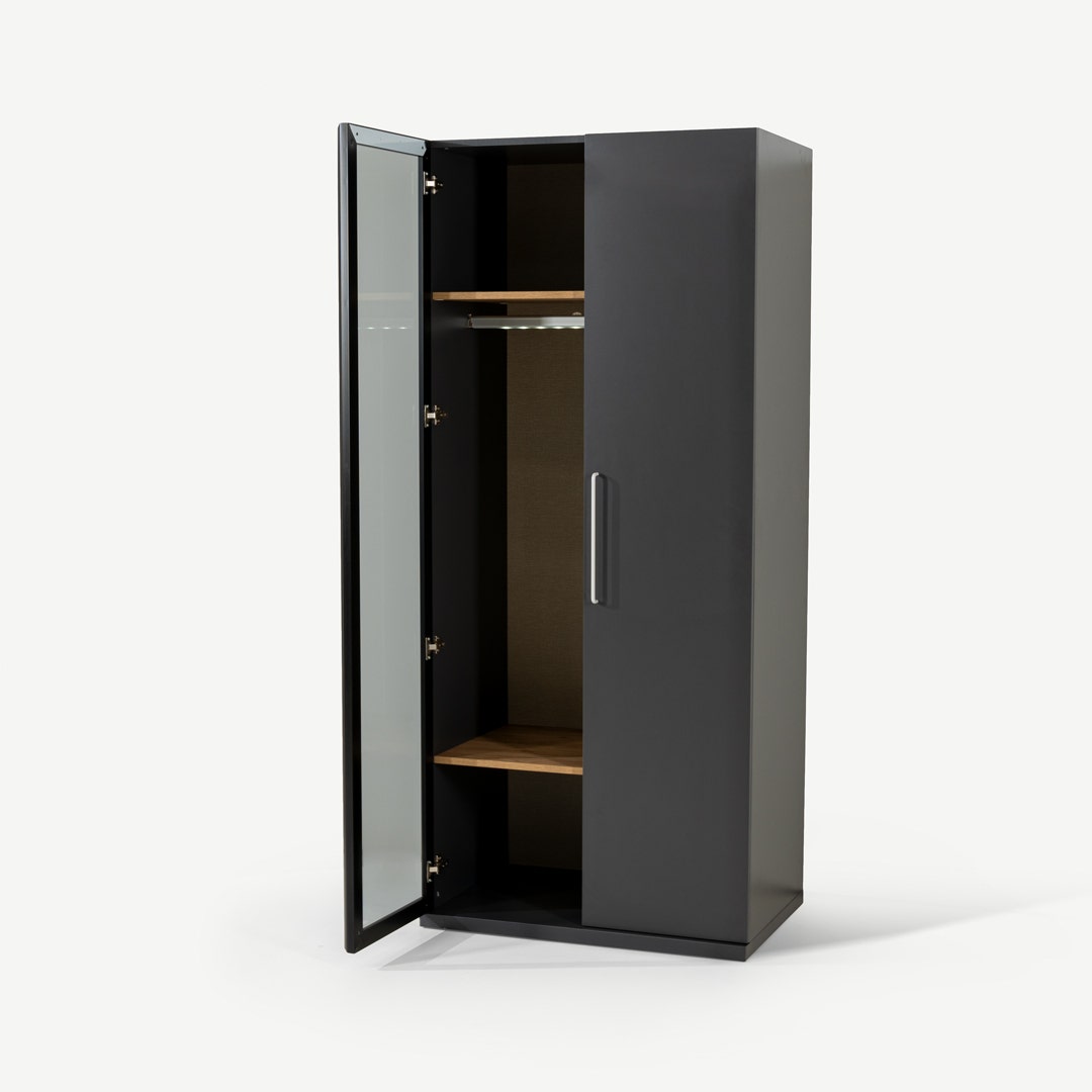 خزانة ملابس لورانس ببابين - الرمادي