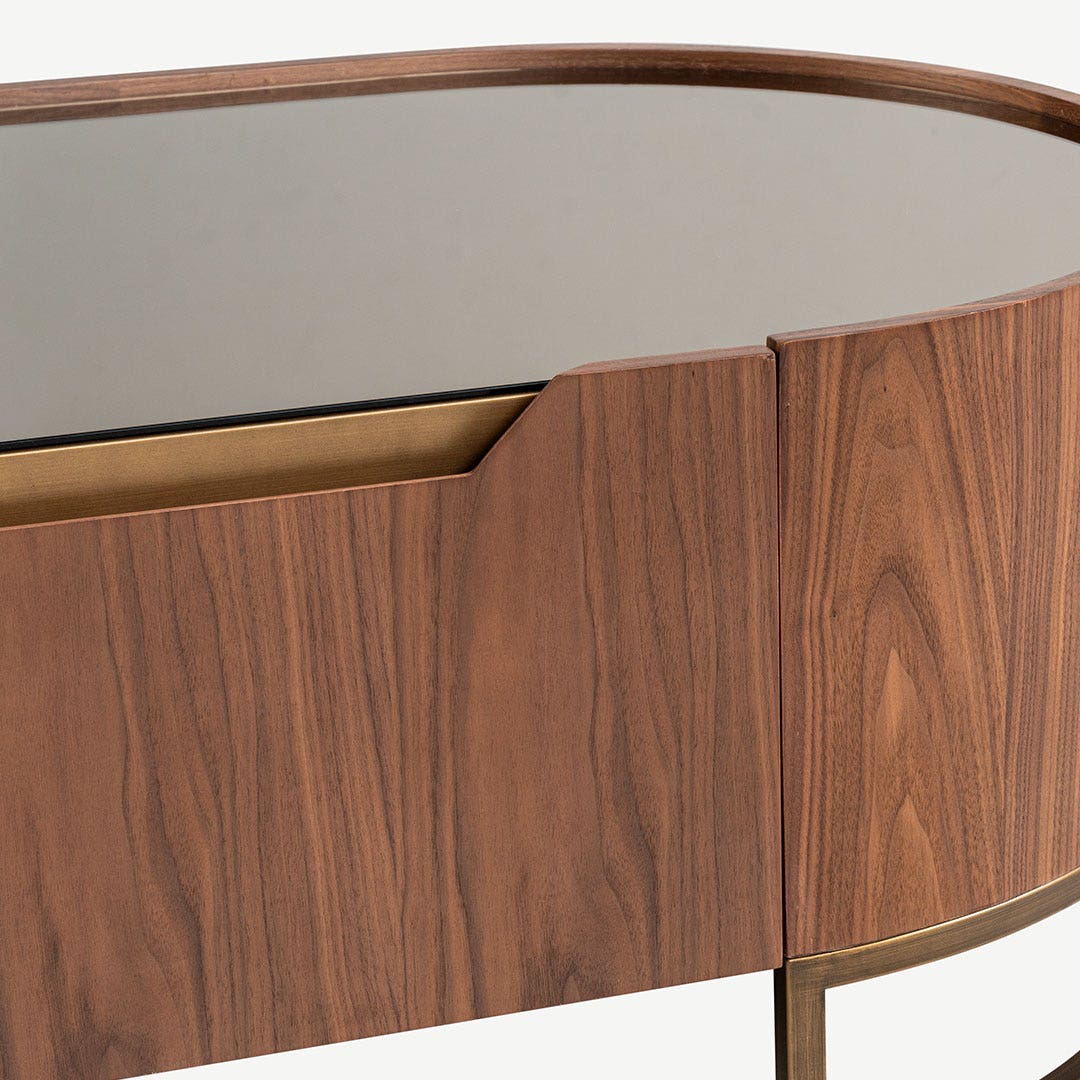 Lorenze Center Table Walnut