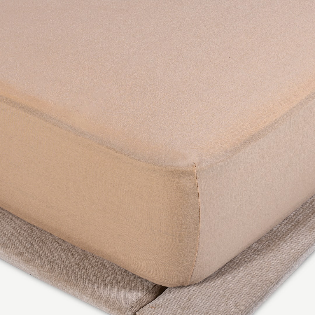 Loria Fitted Sheet Set Beige