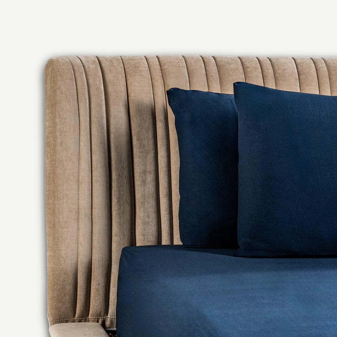 Loria Fitted Sheet Set Blue