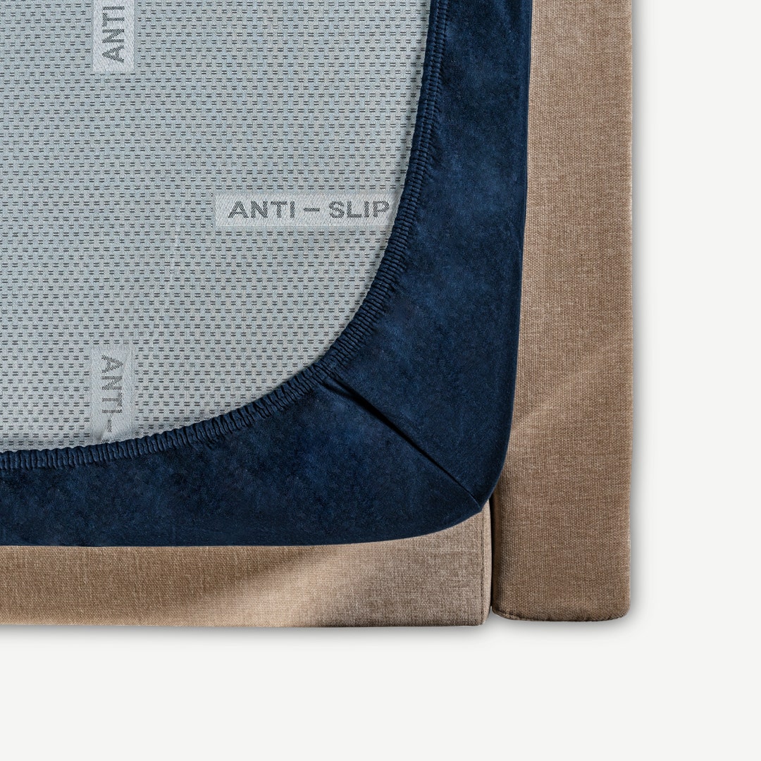 Loria Fitted Sheet Set Blue