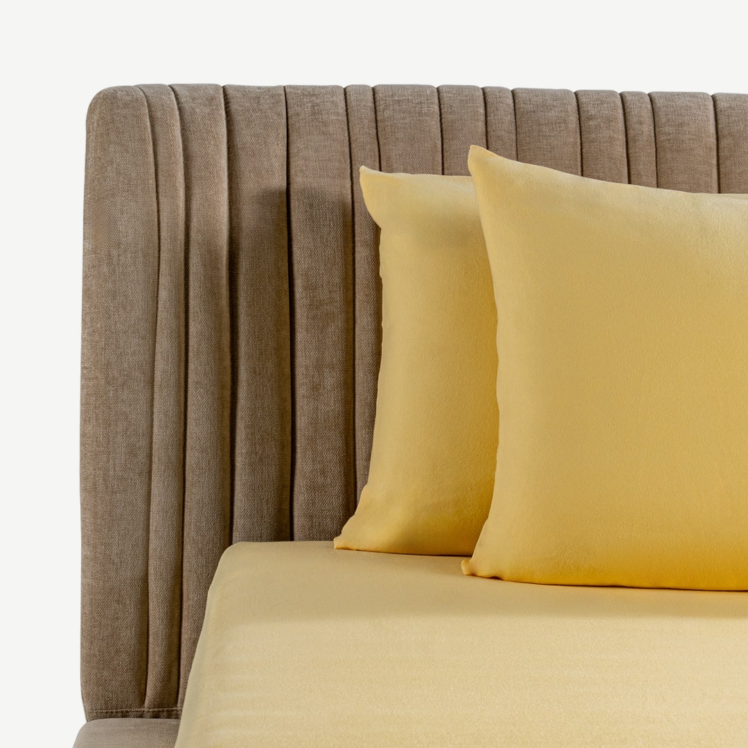 Loria Fitted Sheet Set Yellow