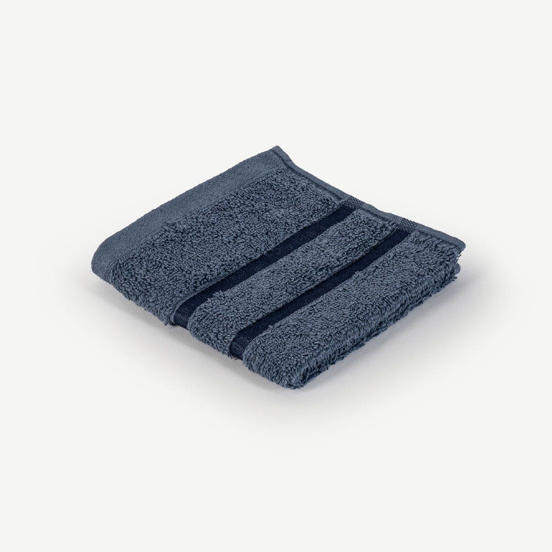 Lories Face Towel Navy Blue -30x30cm
