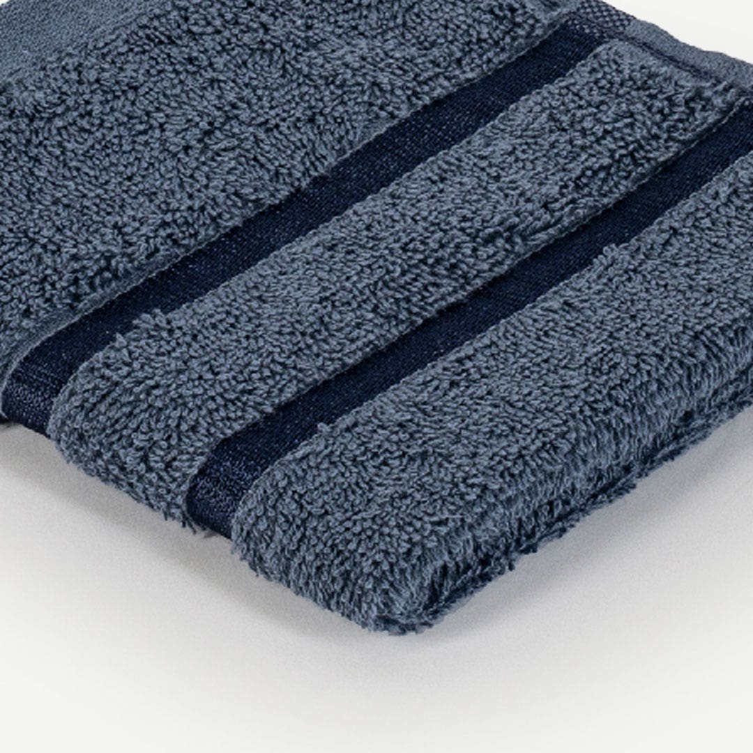 Lories Face Towel Navy Blue -30x30cm