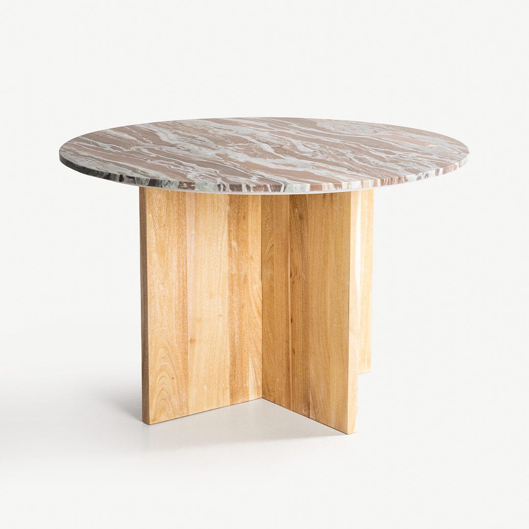 لورمينا طاولة طعام 4 مقاعد – متعددة الألوان