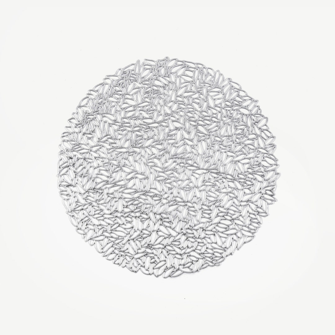 Loury Placemat Silver -38x38cm