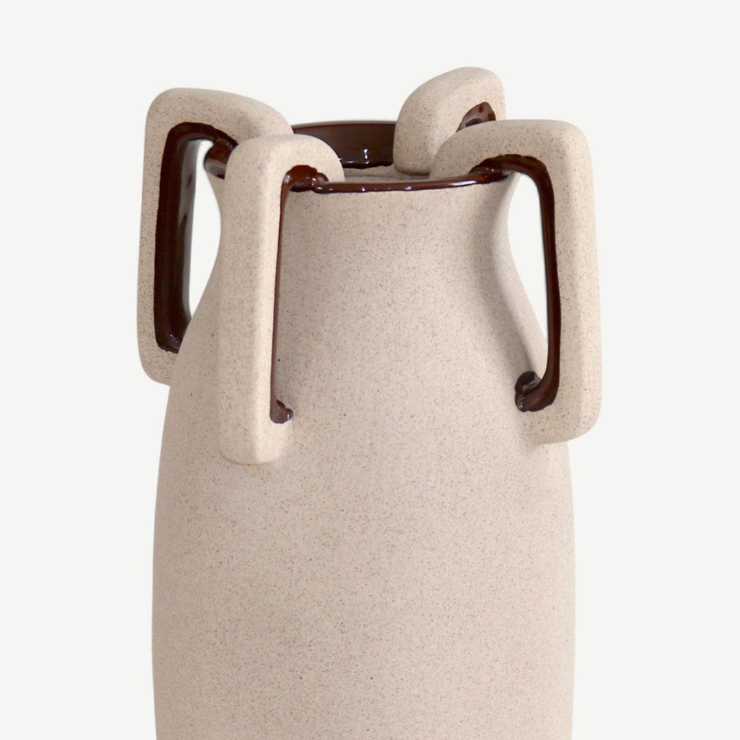 Lovina Decor Vase - Grey