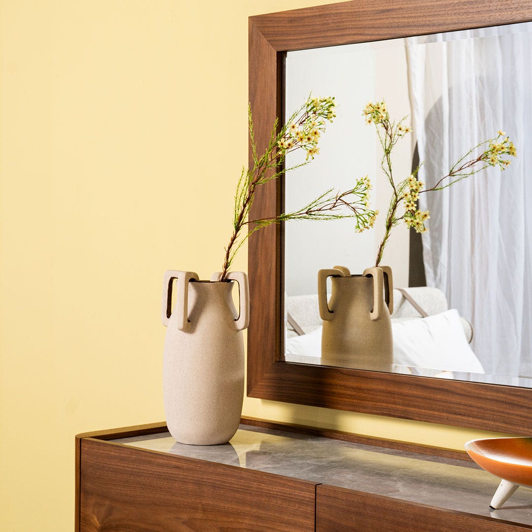 Lovina Decor Vase - Grey