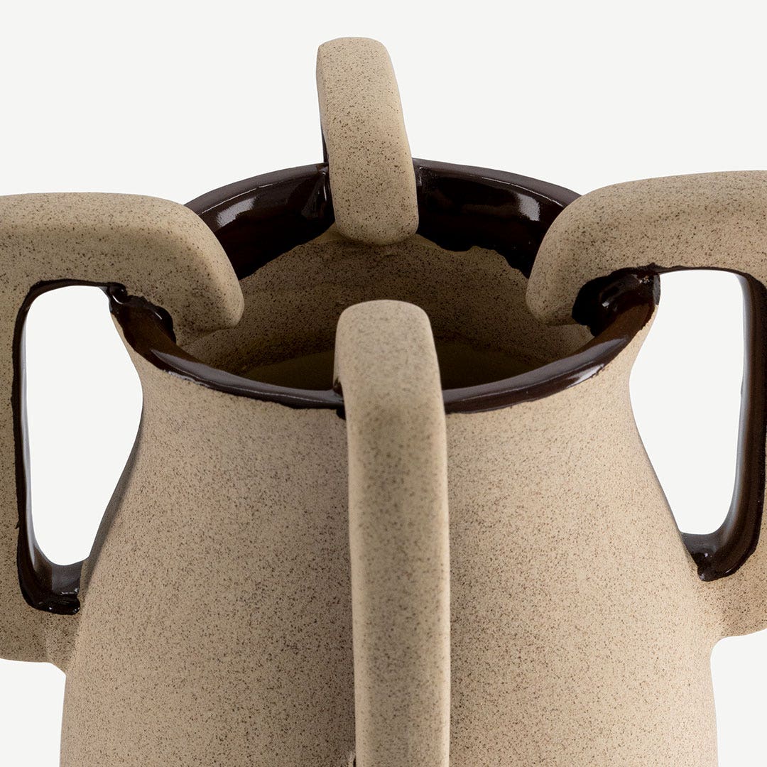 Lovina Decor Vase - Grey