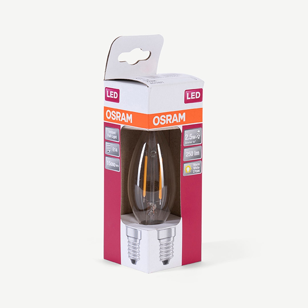 OSRAM Warm White CF LED Bulb -2.5W E14