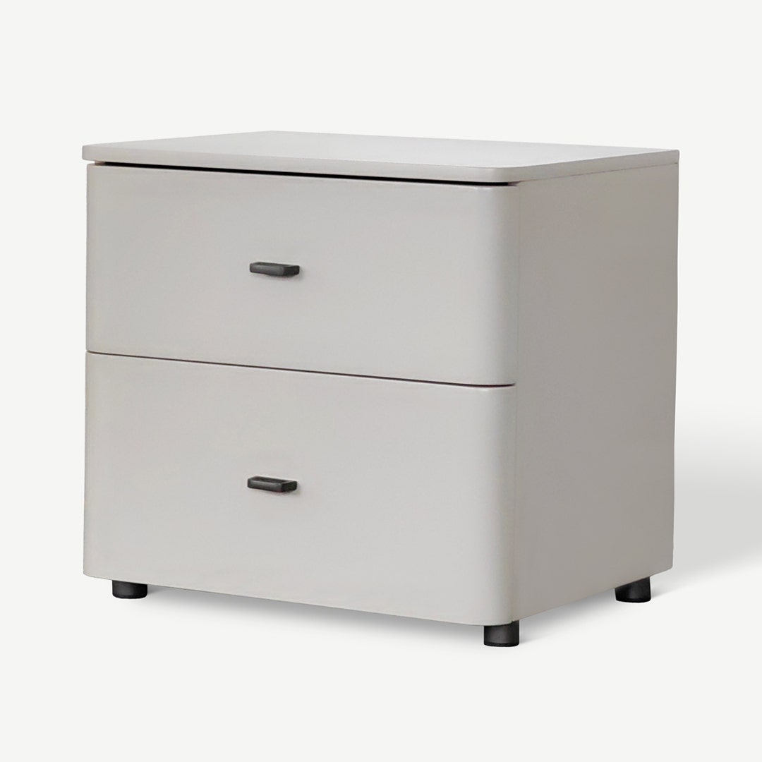 Lozen Bedside Table Greige