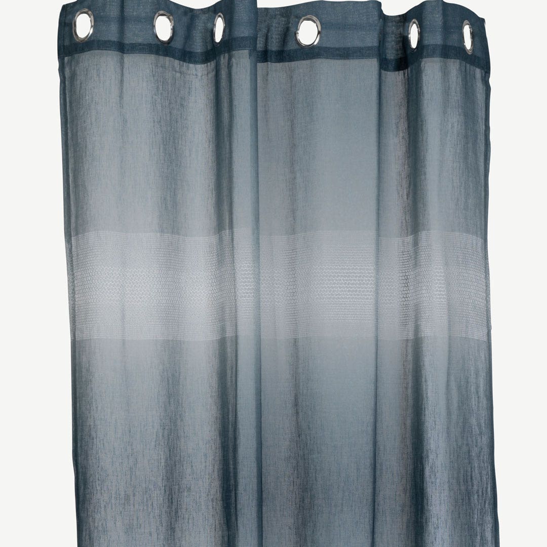 Lozen Sheer Curtain Pair Teal-265x135cm