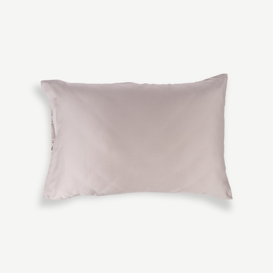 Luciano Cotton Tencel Pillowcase -Grey