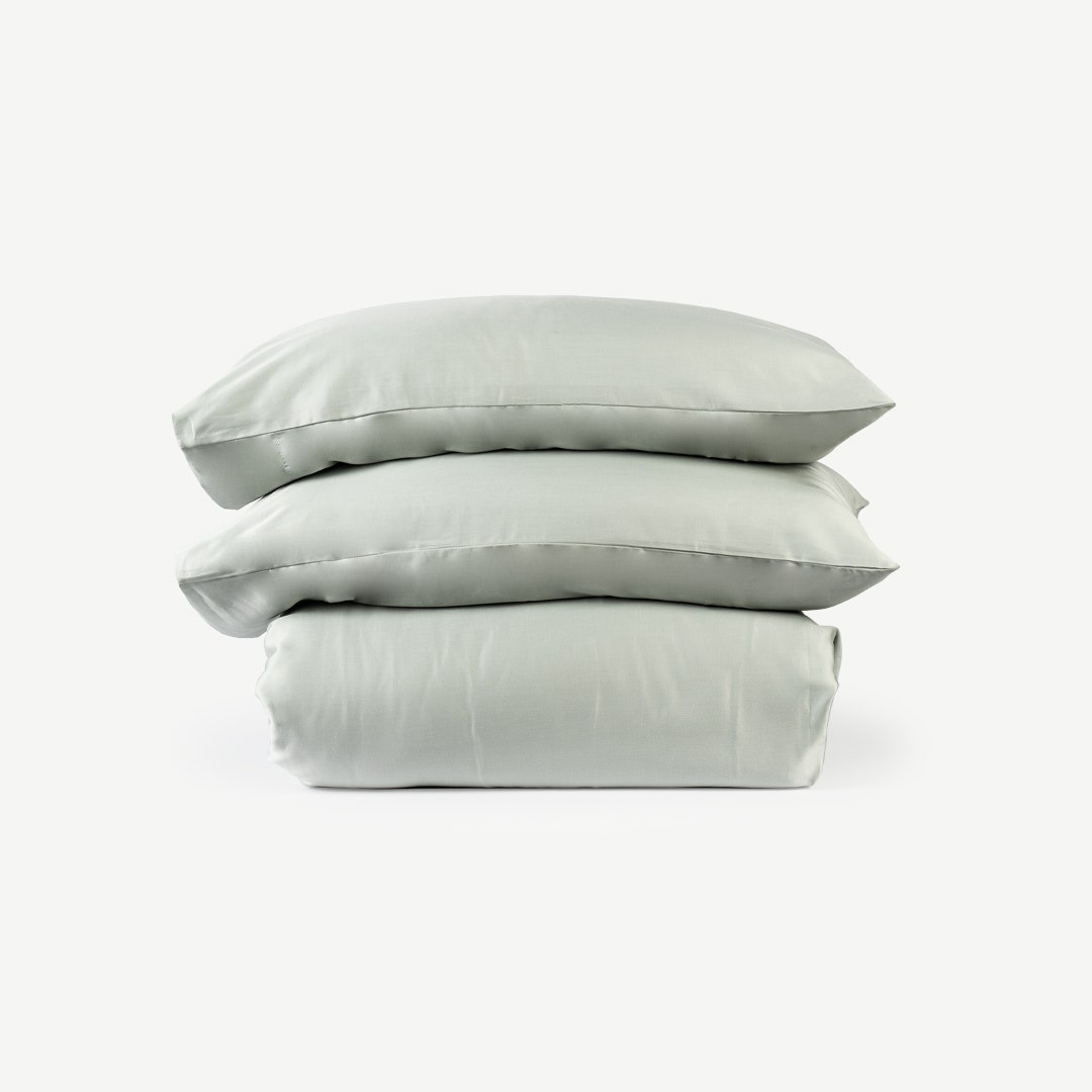 طقم لوسيانو تينسيل دي/سي 160x200 سم - أخضر غامق