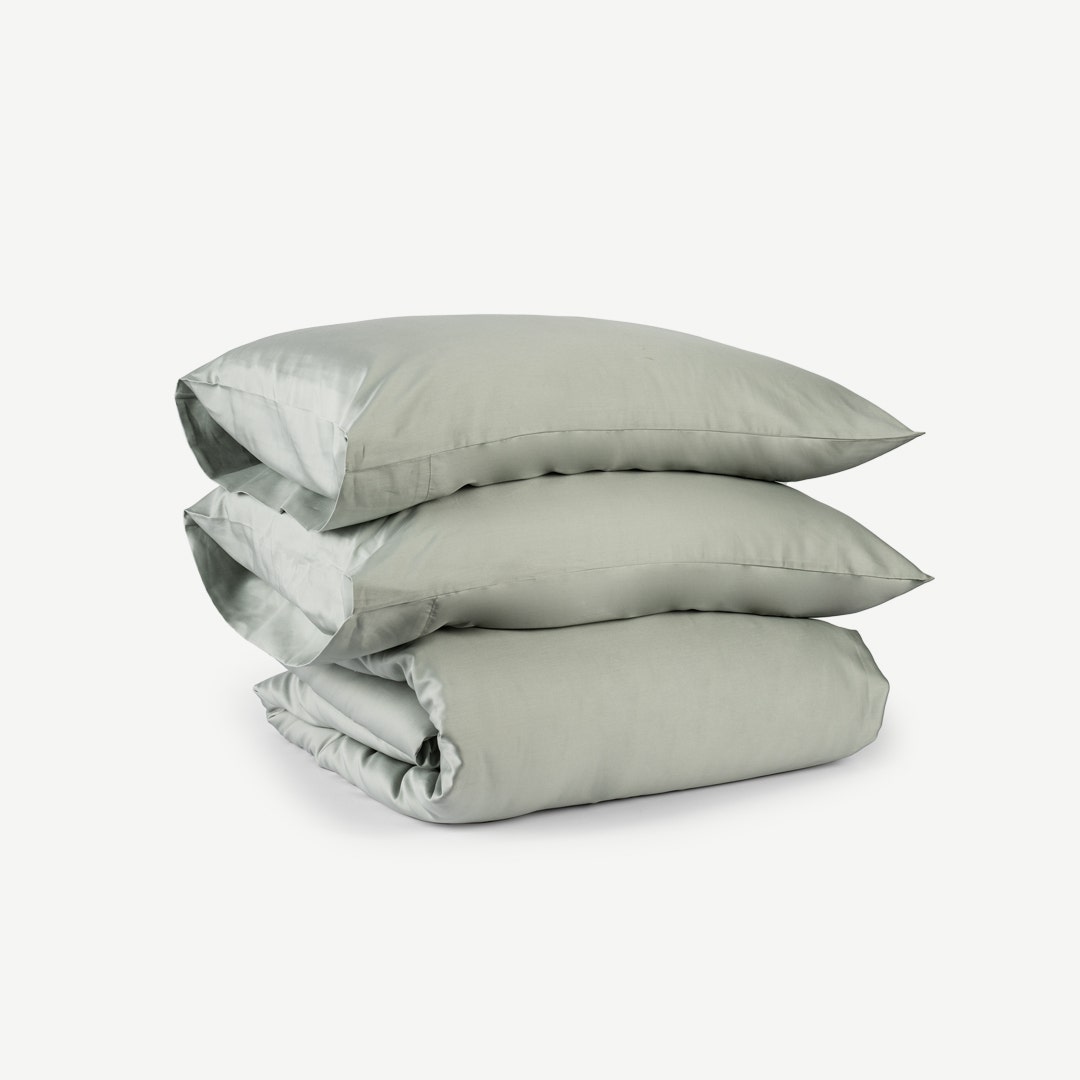 طقم لوسيانو تينسيل دي/سي 160x200 سم - أخضر غامق