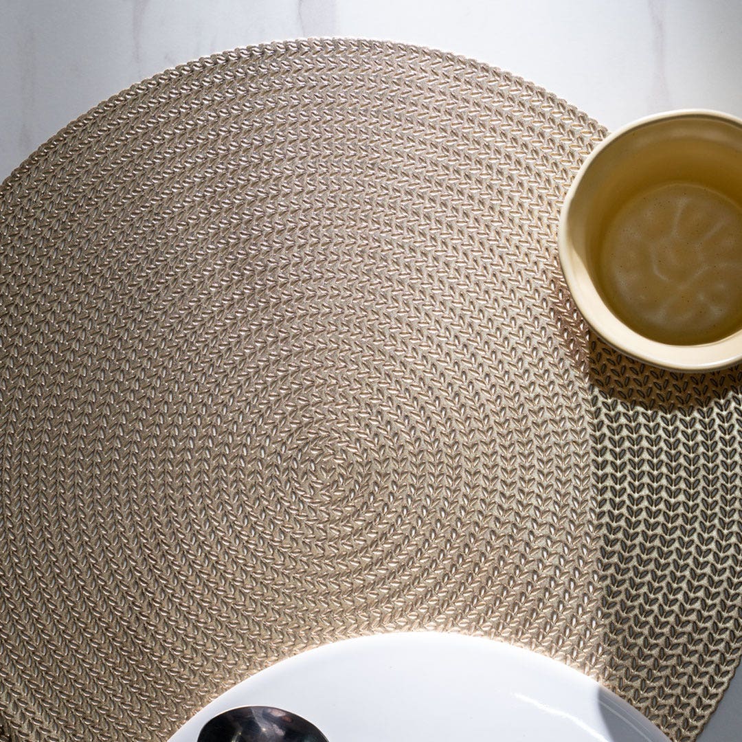 Lupin Placemat -Brushed Gold