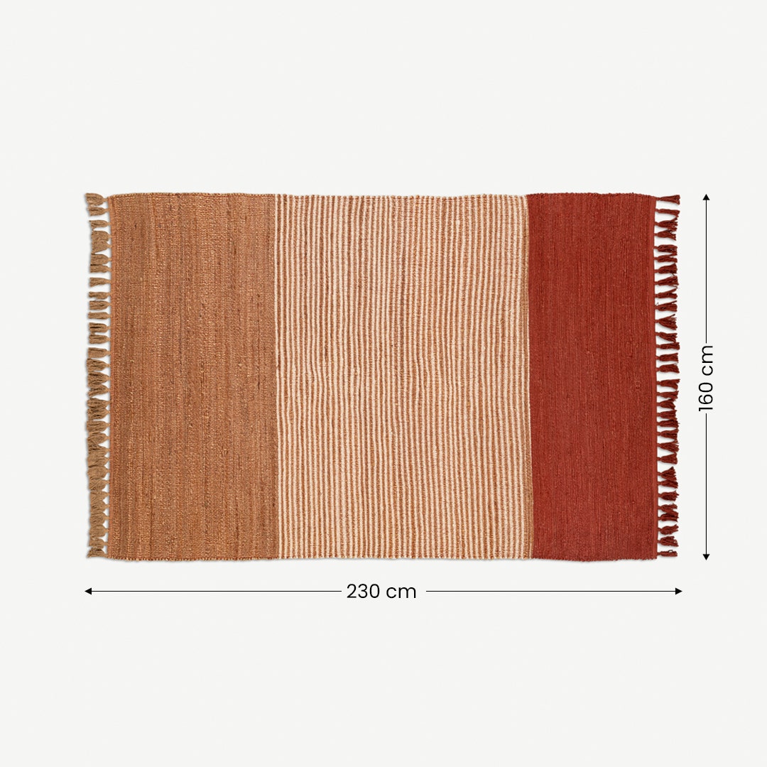 Lyra Jute Handloom Rug 160x230cm