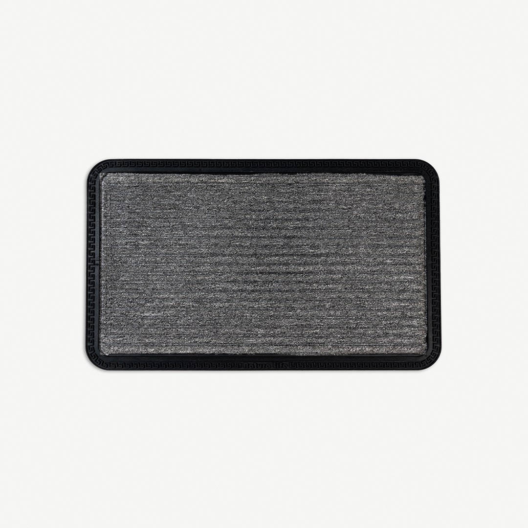 سجادة حمام مالكوم 45×70 سم - رمادي