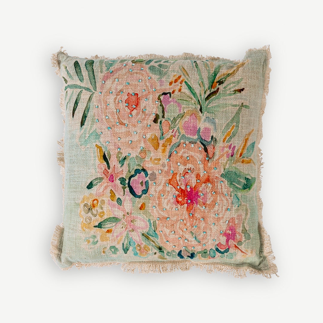 Malory Embellished Cushion 50x50cm