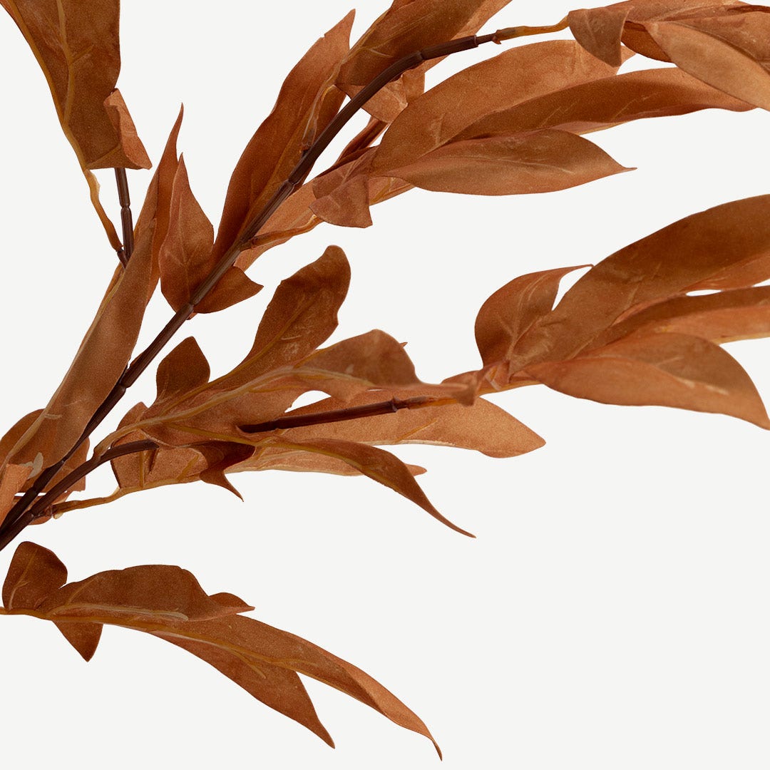 Maple leaves stem - Orange