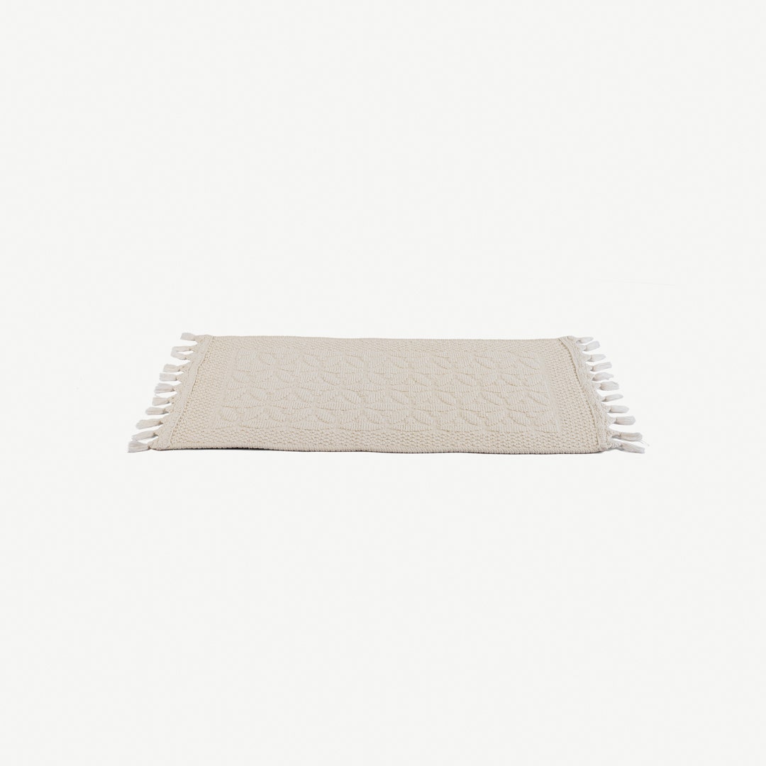 Marcus Bath Mat White -50x80cm