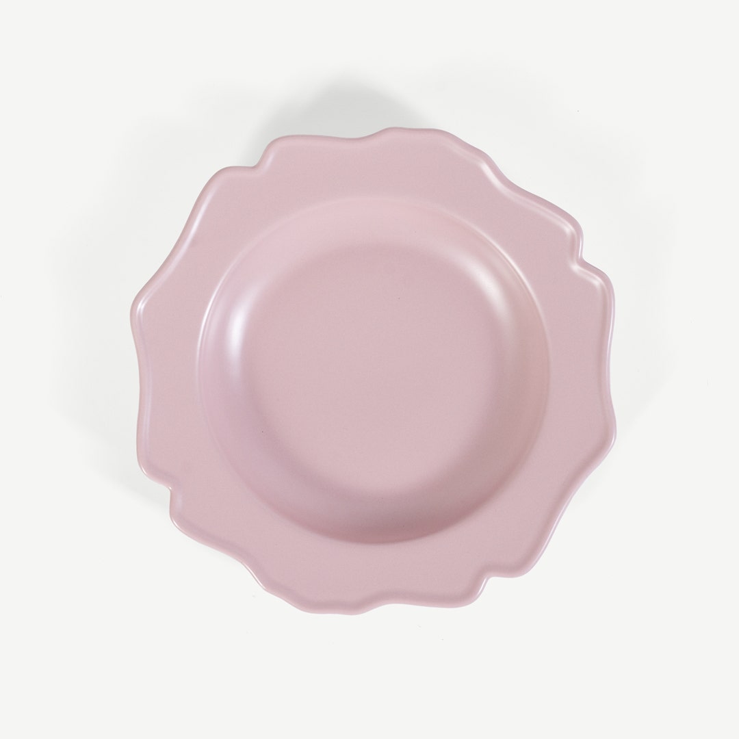 Mari Side Plate Purple -23cm
