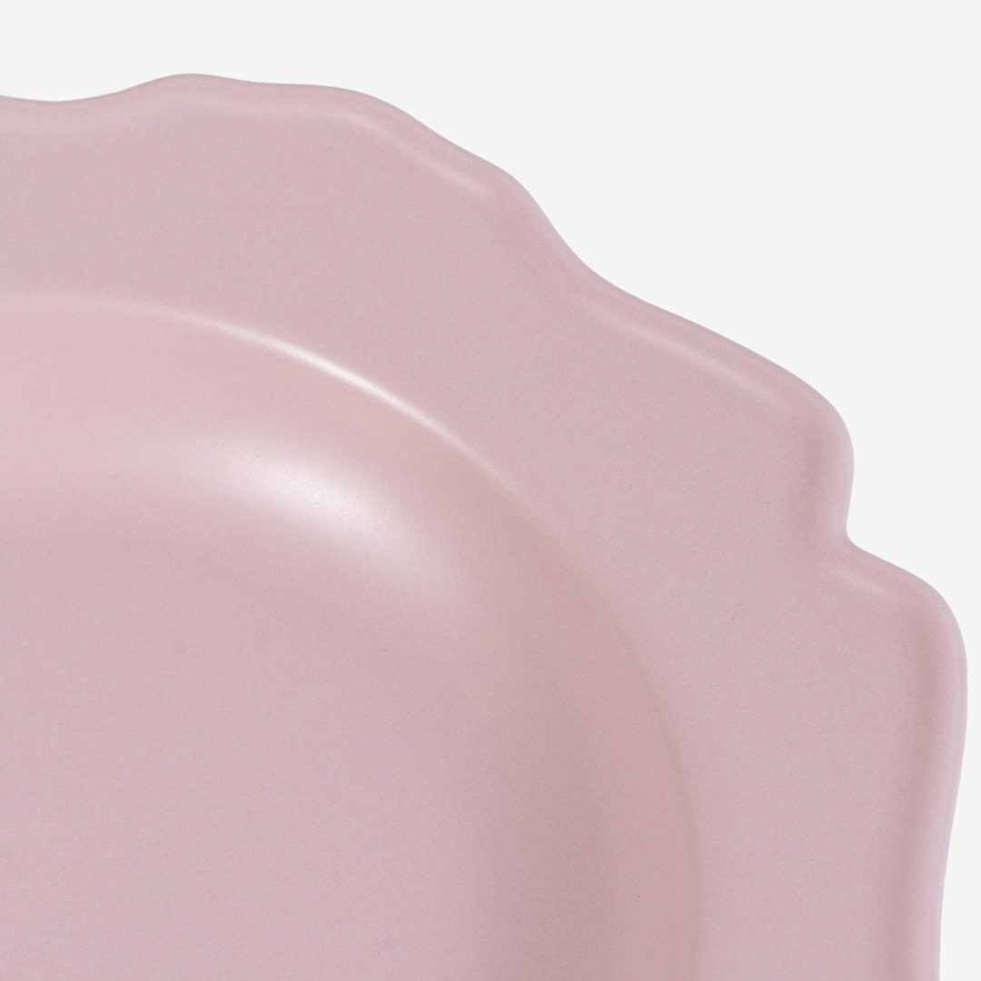 Mari Side Plate Purple -23cm