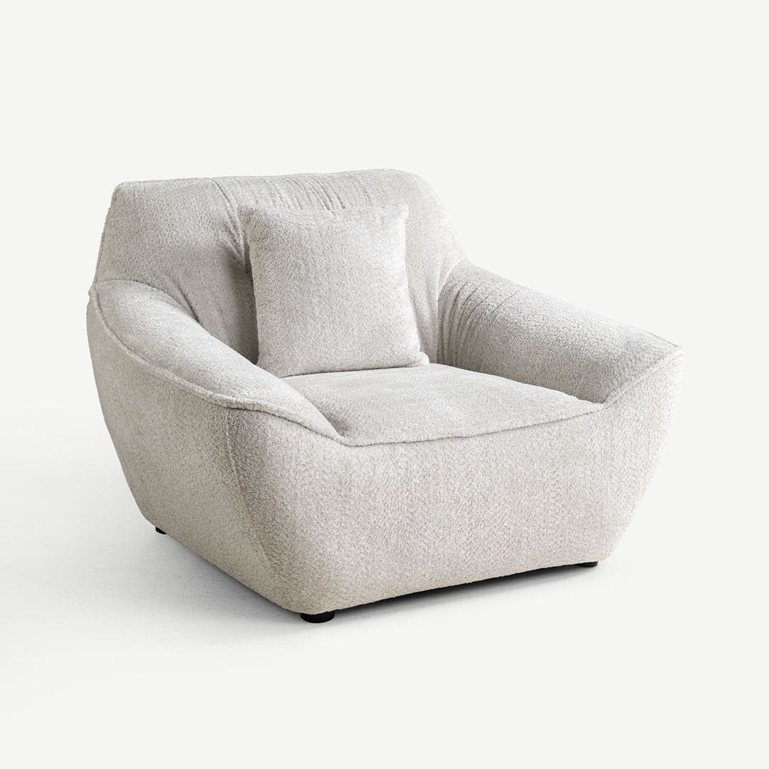 Marisol 1 Seater Sofa Grey